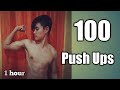 100 Push Ups in just 1 hour (Very Effective )