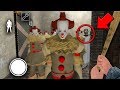 We found 100 PENNYWISE CLONES in GRANNY MULTIPLAYER... (Granny Horror Game MULTIPLAYER)