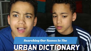 URBAN DICTIONARY: TWINS SEARCH THEIR NAMES! |TWINTUBE