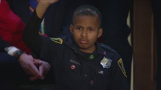 Trump names young cancer patient honorary Secret Service agent during address to Congress