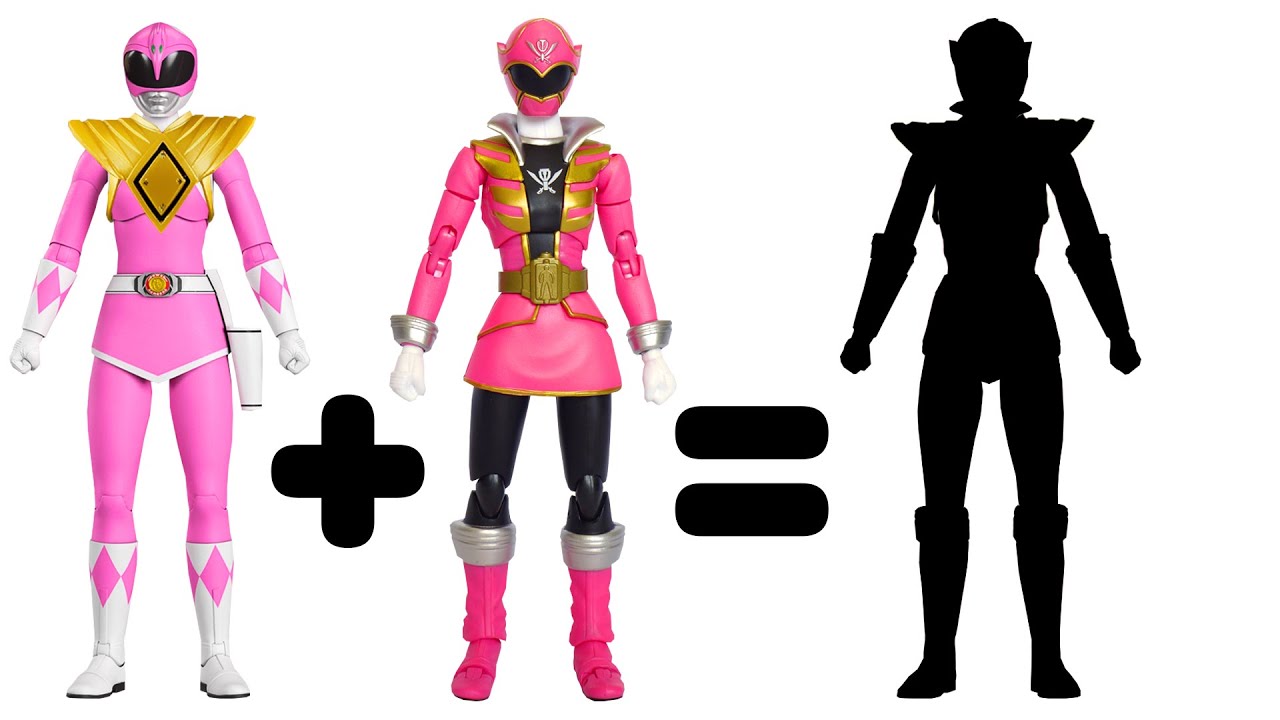 [Part 2] Pink Ranger Mighty Shield FUSION Pink Ranger Super Mega Force ...