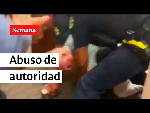 Michel Plazas Vega fue golpeado y detenido por la policía cuando pidió atención EE.UU. |