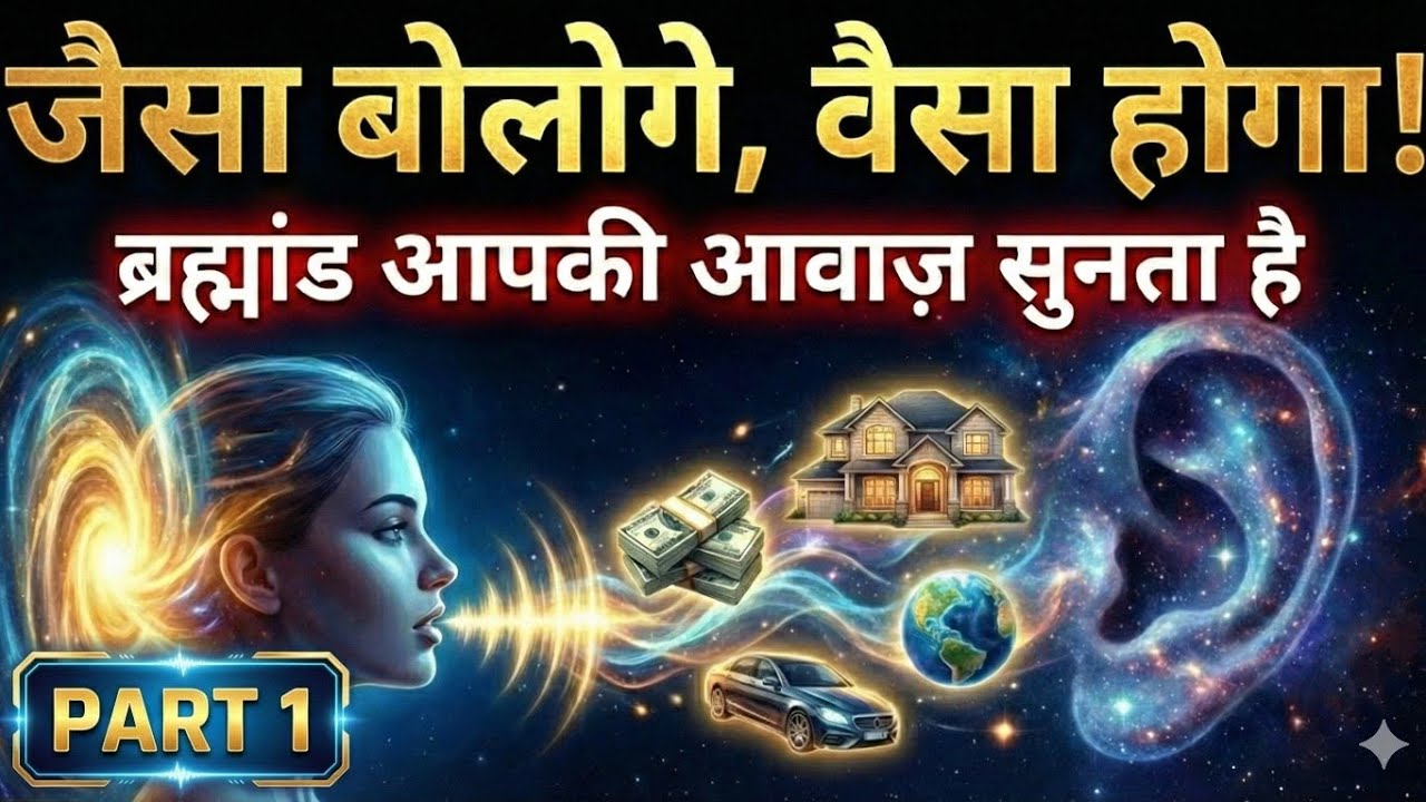 Universe आपकी हर बात कैसे सुनता है? 🌌 | The Secret Power of Your Voice 