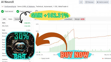AI NoX MT4 EA v1.1 | AI-Powered Forex Robot | High-Frequency EURUSD, USDJPY & Gold