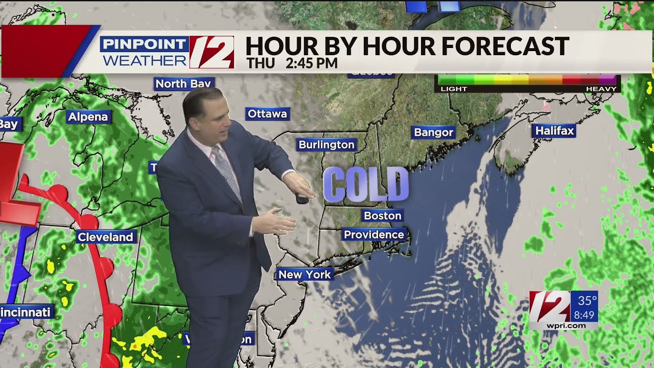 WPRI 12 Weather Forecast for 11/13/24: Blustery today; Red Flag Warning ...