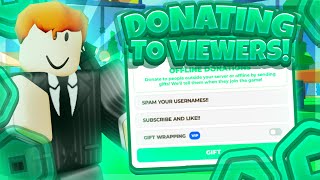 🔴 PLS DONATE ROBLOX 🔴 | 🔴DONATING ROBUX+🔴HALLOWEEN | 🔴 POG CONTENT🔴