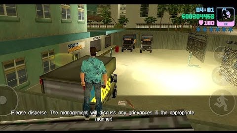 The developer would not have thought that we would try this in GTA Vice City