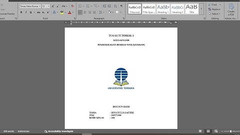 TUGAS 1 PEMROGRAMAN BERBASIS WEB | SISTEM INFORMASI | UNIVERSITAS TERBUKA