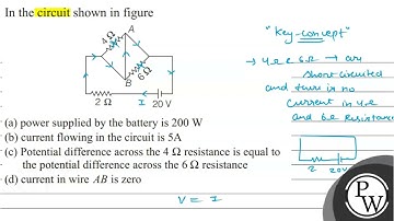 In the circuit shown in figure (a) power supplied by the battery is \( 200 \mathrm{~W} \) (b) cu...