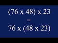 Propiedad Asociativa de la Suma  / Propiedad Asociativa de la Multiplicación