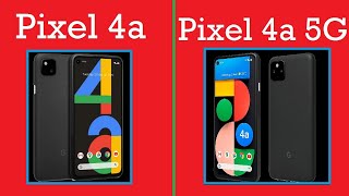 Google Pixel 4a vs Google Pixel 4a 5G