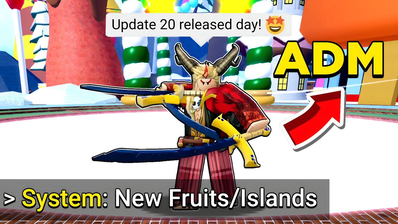 CORRE!!! NOVA CONTROL da ATUALIZAÇÃO do BLOX FRUITS??? *FANMANDA* 