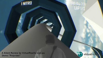 A Silent Virtual Reality Review : Oculus Rift Demo - Polyrider