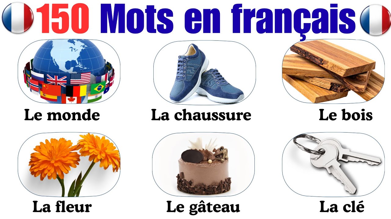 🇫🇷 Connais-tu ces 150 mots en français ? | Vocabulaire Français Débutant A1-A2  | Easy French
