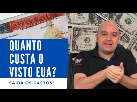 Vídeo: Quanto Custa Um Visto Para Os EUA?