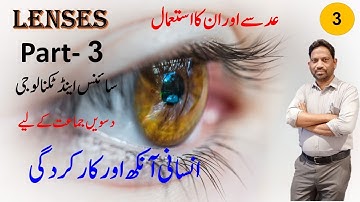 lenses class 10 science -1 Urdu medium || human eye and its working|| Maharashtra board || part-3