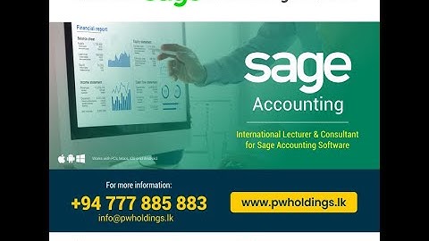 Sage Business Cloud Accounting Software Training Video 033