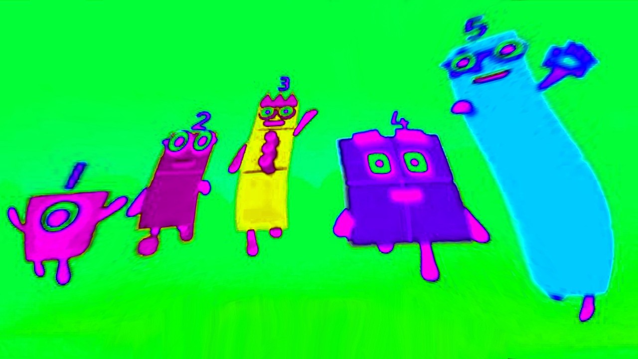 Number Blocks Outro Logo Effects | Sponsored By Klasky Csupo 2001 pt 25