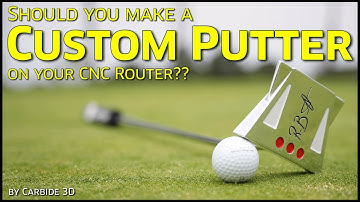 Custom Putter on a Shapeoko CNC Router