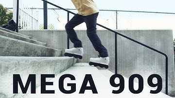 MEGA THEM 909 ROLLERBLADING TEST DRIVE