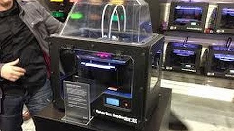makerbot replicator 3 Official Video