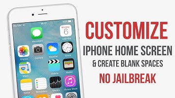 Customize IPhone Home Screen No Jailbreak IOS 9 , 9.1 , 9.2 , 9.2.1 , 9.3 , 9.3.1 , 9.3.2 , 9.3.3