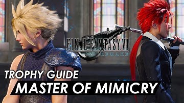 Final Fantasy VII Remake - All Enemy Skills (Master of Mimicry) (Trophy Guide)
