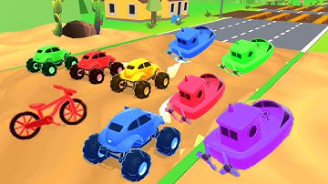 Shape shifting All Levels 🚗🚦🚦🚗 Walkthrough Android,ios Gameplay PC Full Screen Max Big Update ZKHF3