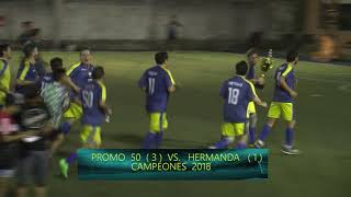 2018 Campeonato Ex-Alumnos CCC - Final Promo 50 Campeón 3/3