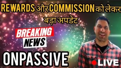 Important Updates || Onpassive Latest Updates || Onpassive New Updates Today #onpassive #ashmufareh