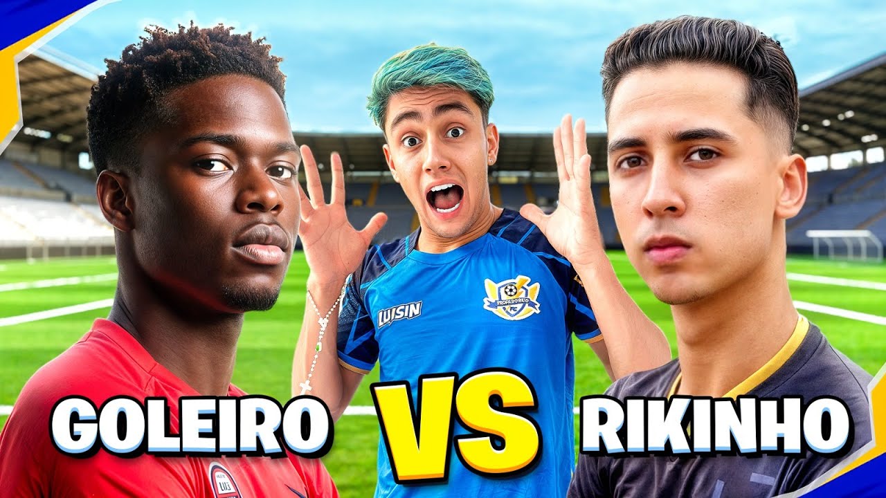 RIKINHO VS GOLEIRO PROFISSIONAL! VALENDO R$ 10.000