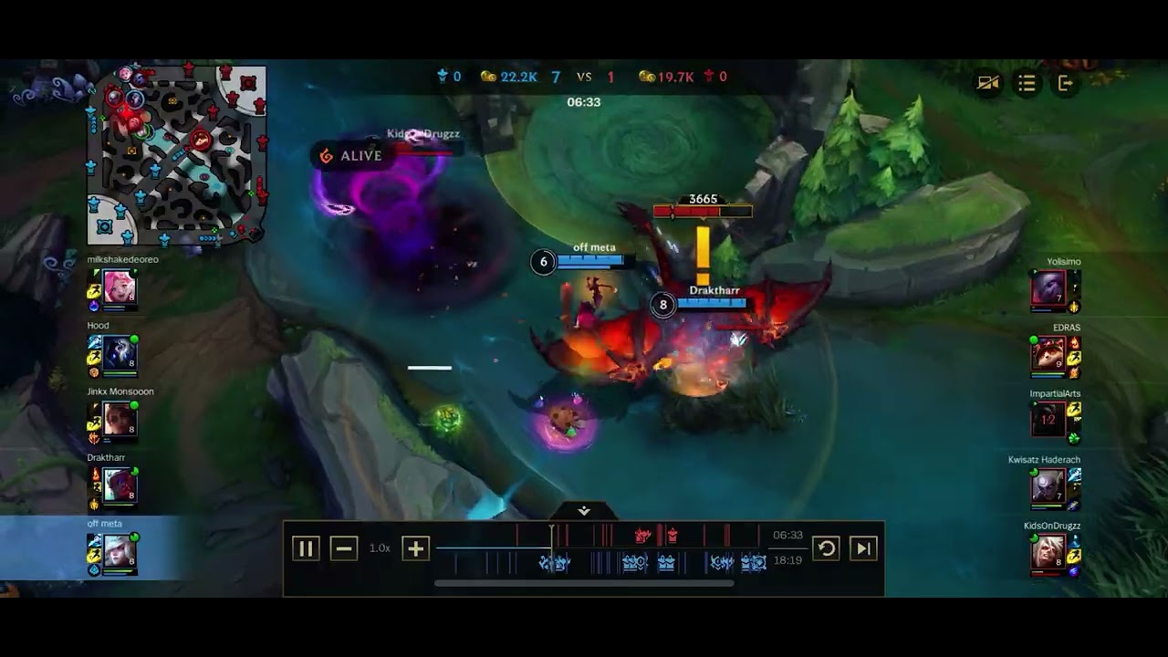 Janna Baron lane with smite diamond 1. 