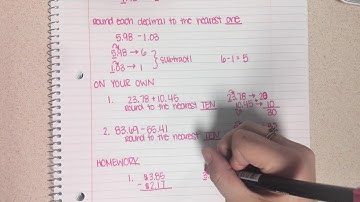 Chapter 5 Lesson 2 Homework