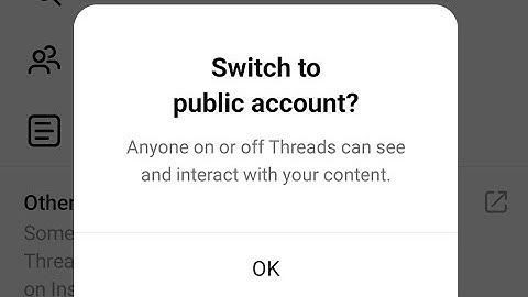 threats account ko public account kaise kare | Instagram threads id private se public me change kare