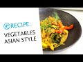One pot vegetables asian style  healthy easy cooking during corona  buchinger wilhelmi