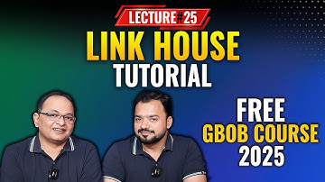 Link House Tutorial | GBOB Free Course Lecture#25 | Guest Posting Full Course by Shahzad Ahmad Mirza