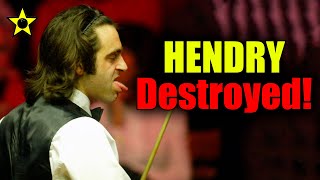 Ronnie O'Sullivan Destroyed His Favorite Hero!