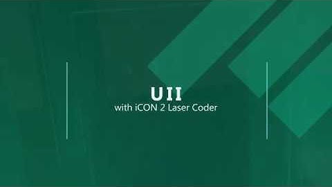 iCON 2 Series - Laser Coder