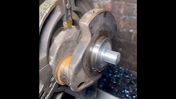 How to Rebuild Broken Crankshaft with Amazing Welding Technique (Part 3)