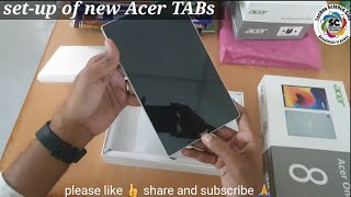 How to set-up new Acer educational TABs given to the 8th class students in AP screenshot 4