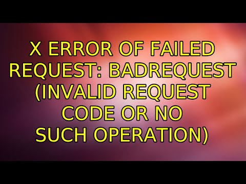 Ubuntu: X Error