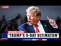 WAR IN 9 DAYS? Trump's Carrier Strike Groups Surround Iran