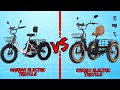 Which Folding Electric Tricycle is Worth Buying? NARRAK VS KAKIGO Electric Trike