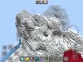 Mount Everest in Minecraft.