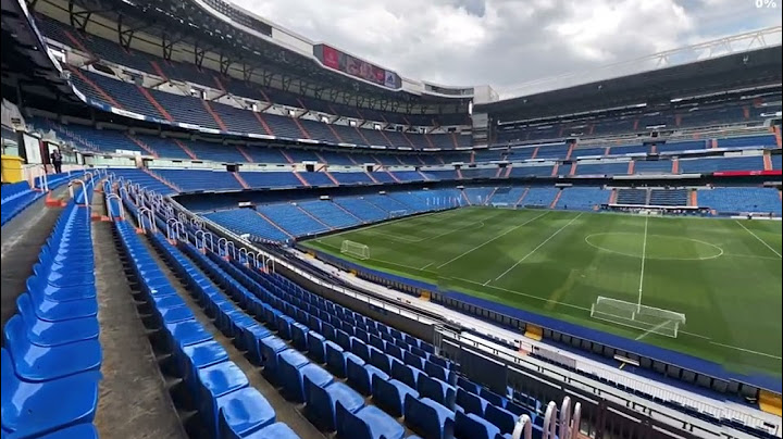 ESTOY en el SANTIAGO BERNABÉU