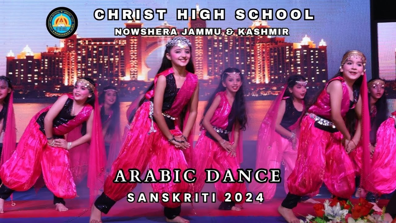 ARABIC DANCE | SANSKRITI 2024 | ANNUAL DAY CELEBRATION | CHRIST HIGH ...