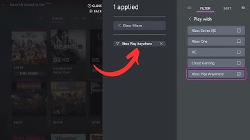 Hoe vind je Xbox Play Anywhere-games op Xbox Series X/S?