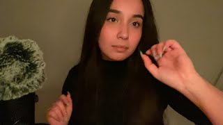 ASMR - Putting you to sleep (inaudible whispering ,hand movements & personal attention )