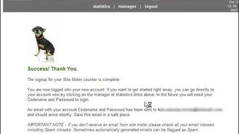 How to Track Visitors to a Blogger Blog Using Site Meter