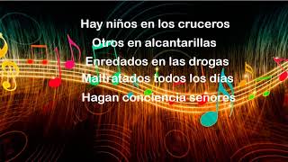 Video thumbnail of "HAGAN CONCIENCIA KARAOKE VALERIA Y SAID"